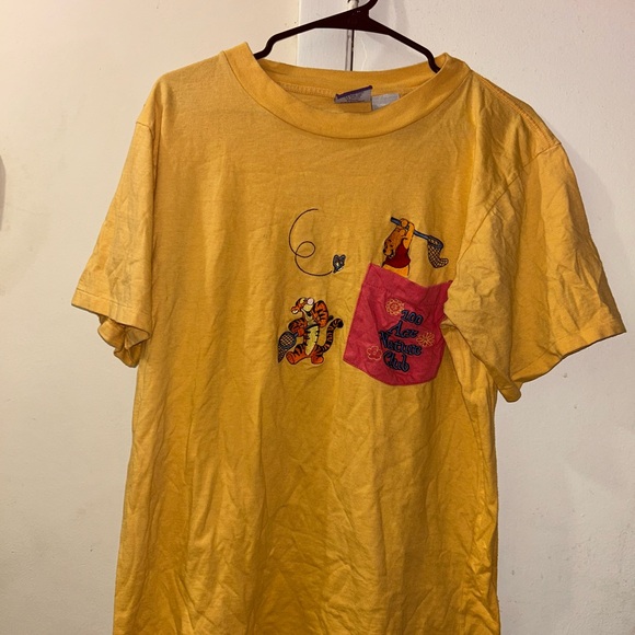 Disney Tops - 🍯 Vintage Winnie the Pooh “100 Acre Nature Club” Tee